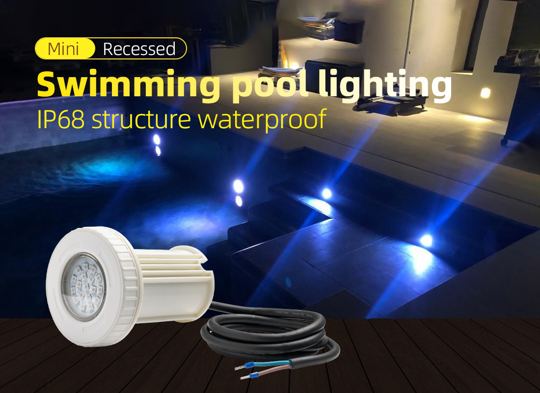News - Mini recessed swimming pool lighting